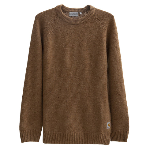Carhartt WIP Anglistic Sweater Speckled Jasper I010977_15U_XX Degli Uberti
